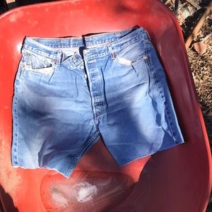 Used cut off vintage 501 Levi’s